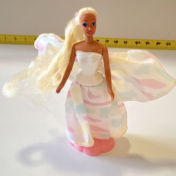 RARE Barbie Angel Princess Vintage Original Mattel Barbie Happy Meal Toy - Picture 1 of 5